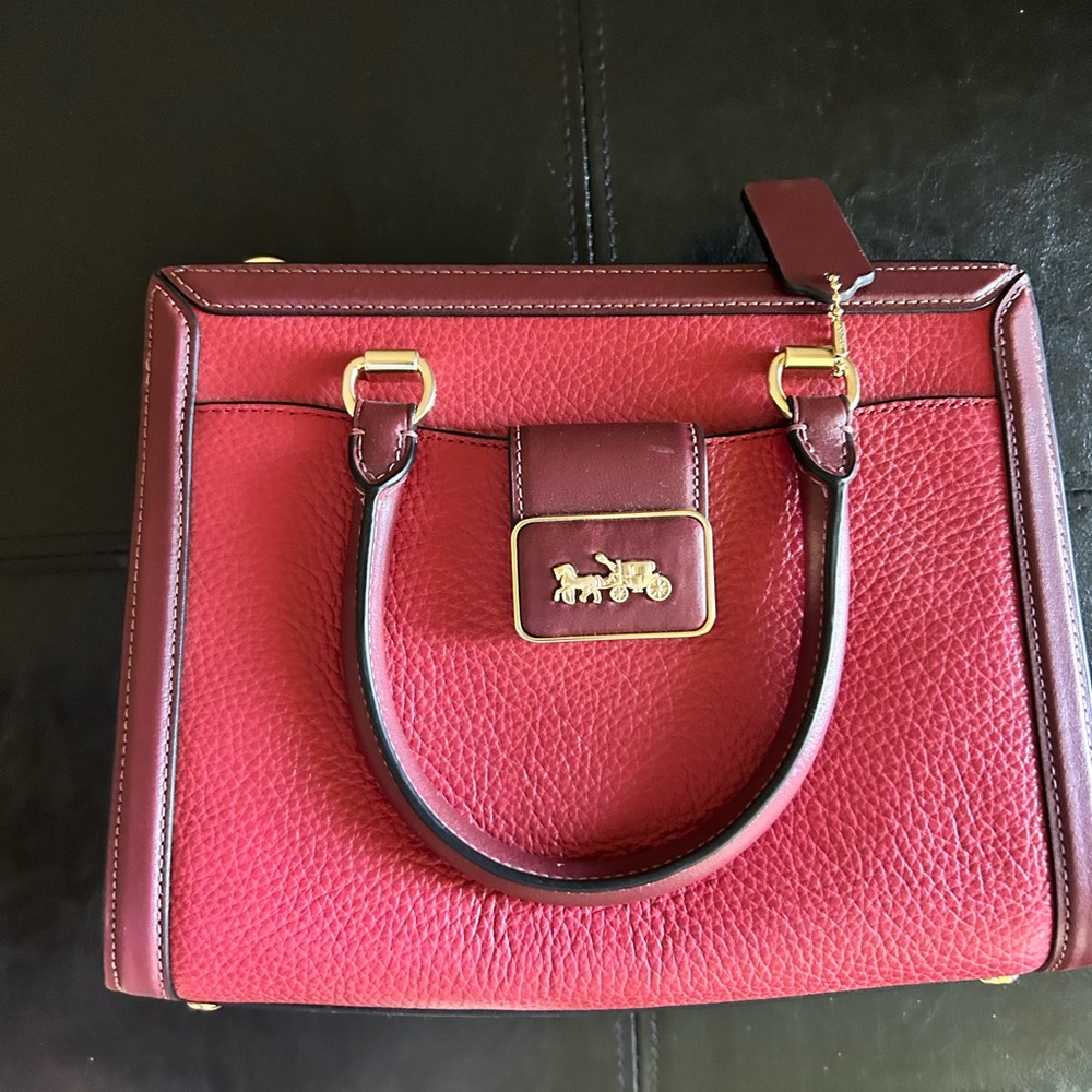 Coach colorblock bag